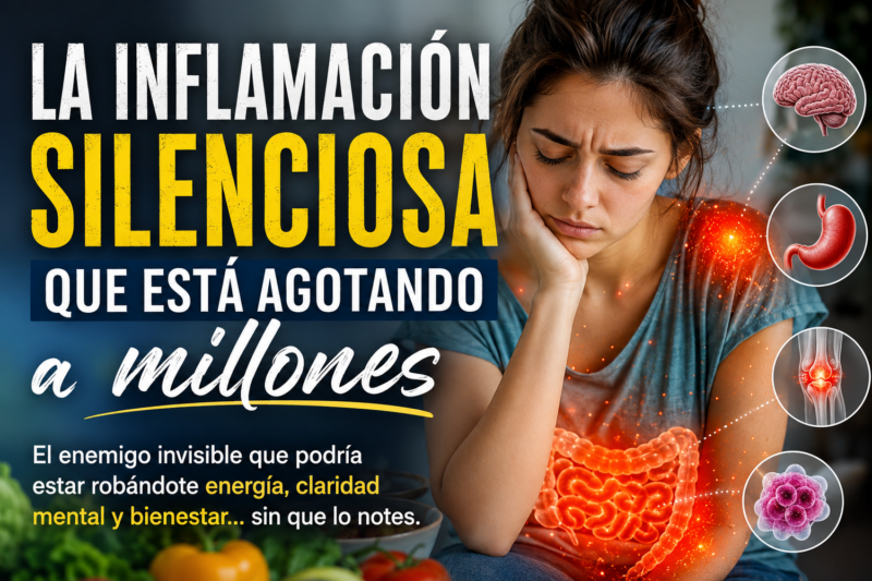 ✨ La Inflamación Silenciosa Que Está Agotando a Millones